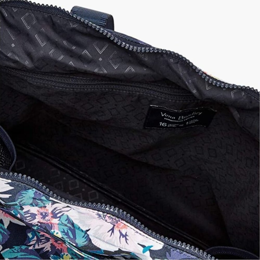 NWT Vera Bradley Large Lightweight Tote Bag Floral - Picture 5 of 8